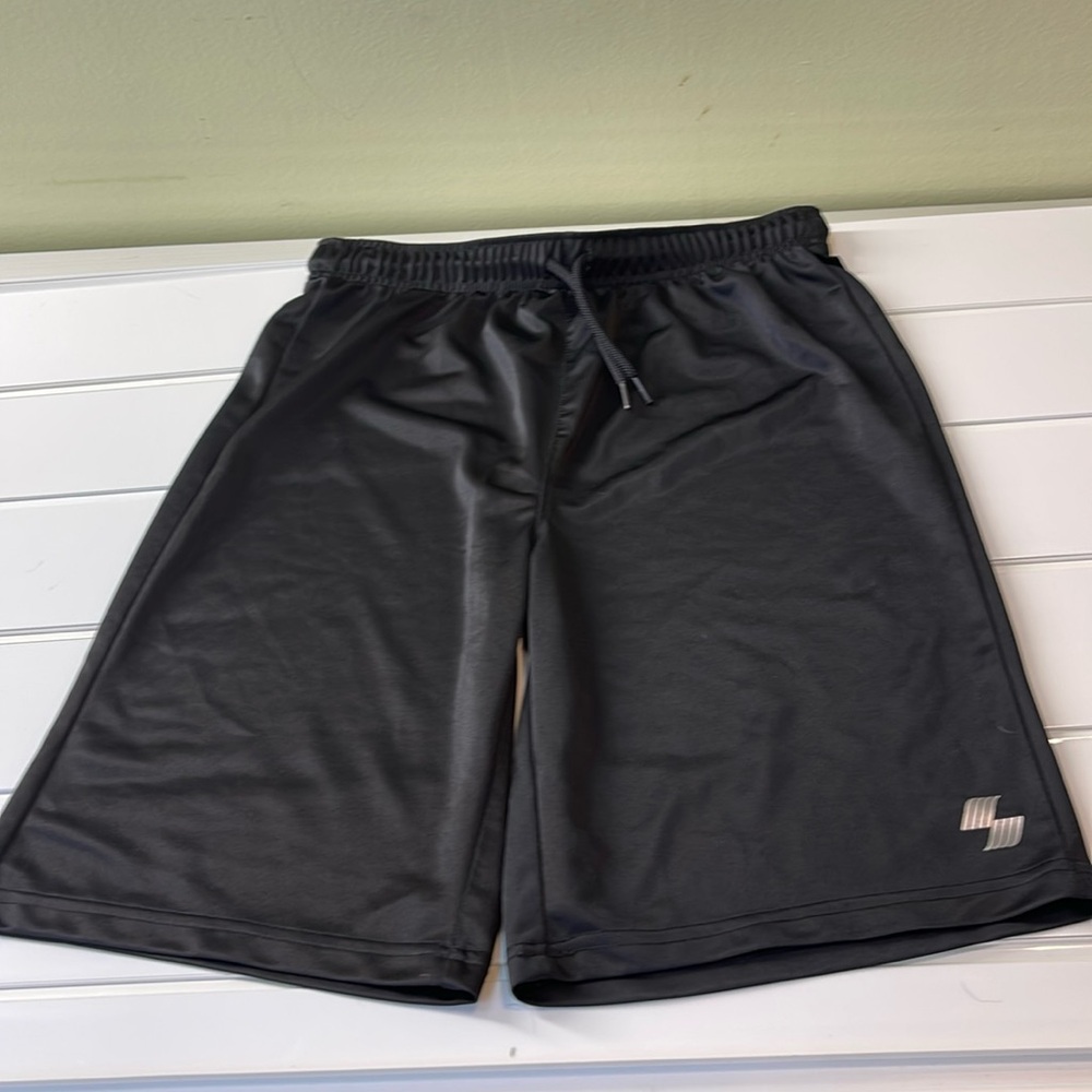 Place Sports Boy Black Shorts
